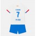 Barcelona Ferran Torres #7 Replika Babykläder Borta matchkläder barn 2023-24 Korta ärmar (+ Korta byxor)